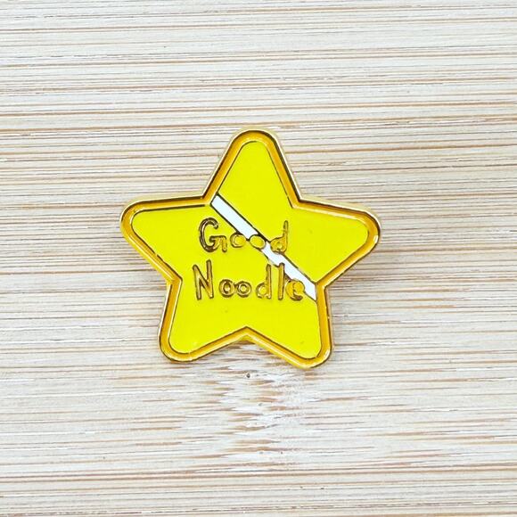 Good Noodle Soft Enamel Pin - Picture 3 of 4